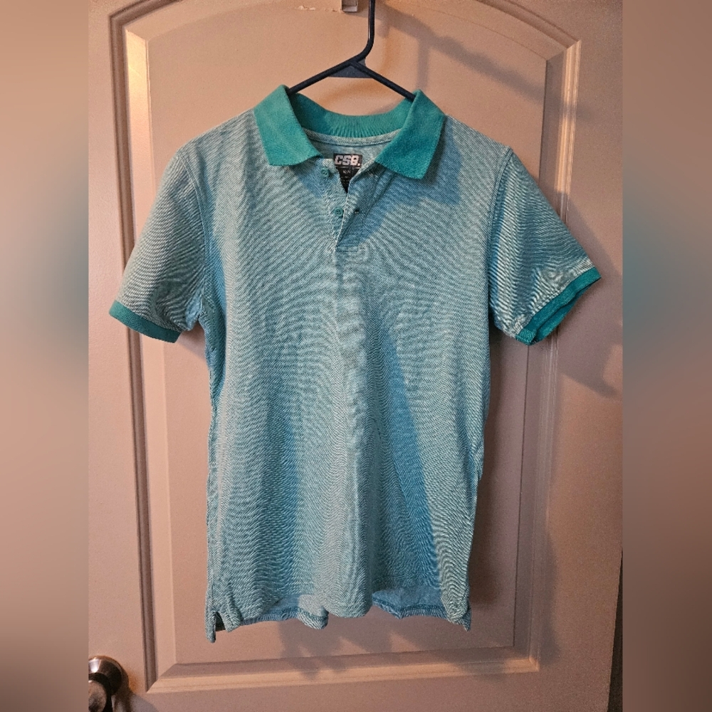 Men's Light Blue Polo Shirt